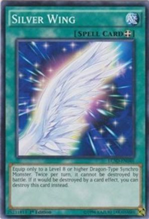 Silver Wing (LC5D-EN046) - Legendary Collection 5D's 1st Edition - Premium Yugioh Single from Konami - Just $0.25! Shop now at Game Crave Tournament Store