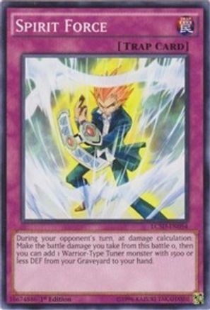 Spirit Force (LC5D-EN054) - Legendary Collection 5D's 1st Edition - Premium Yugioh Single from Konami - Just $0.08! Shop now at Game Crave Tournament Store