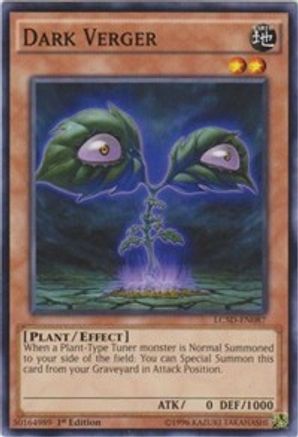 Dark Verger (LC5D-EN087) - Legendary Collection 5D's 1st Edition - Premium Yugioh Single from Konami - Just $0.25! Shop now at Game Crave Tournament Store