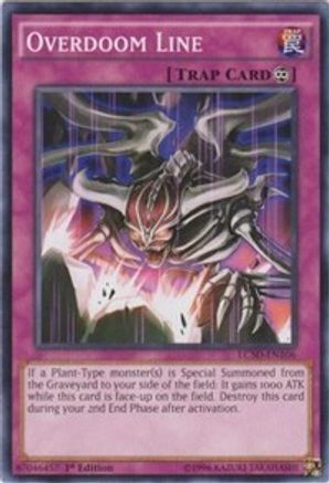 Overdoom Line (LC5D-EN106) - Legendary Collection 5D's 1st Edition - Premium Yugioh Single from Konami - Just $0.25! Shop now at Game Crave Tournament Store