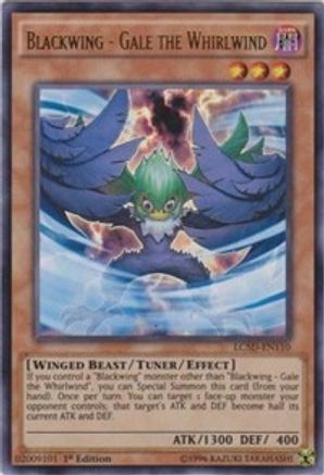 Blackwing - Gale the Whirlwind (LC5D-EN110) - Legendary Collection 5D's 1st Edition - Premium Yugioh Single from Konami - Just $0.32! Shop now at Game Crave Tournament Store