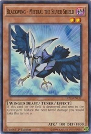 Blackwing - Mistral the Silver Shield (LC5D-EN117) - Legendary Collection 5D's 1st Edition - Premium Yugioh Single from Konami - Just $0.25! Shop now at Game Crave Tournament Store