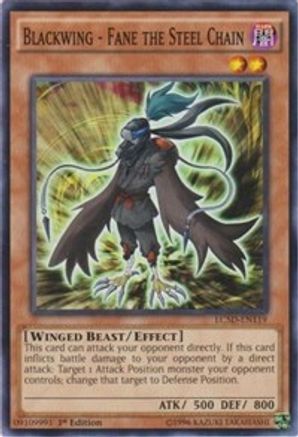 Blackwing - Fane the Steel Chain (LC5D-EN119) - Legendary Collection 5D's 1st Edition - Premium Yugioh Single from Konami - Just $0.08! Shop now at Game Crave Tournament Store