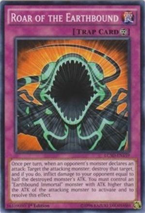 Roar of the Earthbound (LC5D-EN159) - Legendary Collection 5D's 1st Edition - Premium Yugioh Single from Konami - Just $0.25! Shop now at Game Crave Tournament Store