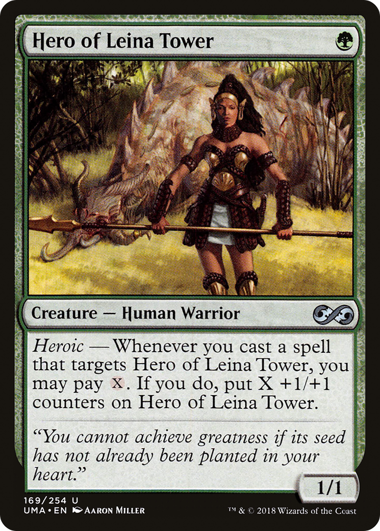 Hero of Leina Tower (UMA-169) - Ultimate Masters - Premium MTG Single from Wizards of the Coast - Just $0.25! Shop now at Game Crave Tournament Store