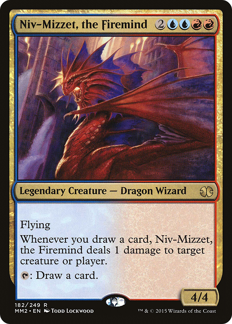 Niv-Mizzet, the Firemind (MM2-182) - Modern Masters 2015 - Premium MTG Single from Wizards of the Coast - Just $0.91! Shop now at Game Crave Tournament Store