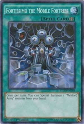 Fortissimo the Mobile Fortress (LC5D-EN169) - Legendary Collection 5D's 1st Edition - Premium Yugioh Single from Konami - Just $0.25! Shop now at Game Crave Tournament Store
