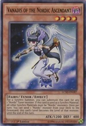 Vanadis of the Nordic Ascendant (LC5D-EN187) - Legendary Collection 5D's 1st Edition - Premium Yugioh Single from Konami - Just $0.86! Shop now at Game Crave Tournament Store