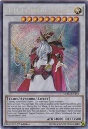 Odin, Father of the Aesir (LC5D-EN191) - Legendary Collection 5D's 1st Edition - Premium Yugioh Single from Konami - Just $2.08! Shop now at Game Crave Tournament Store