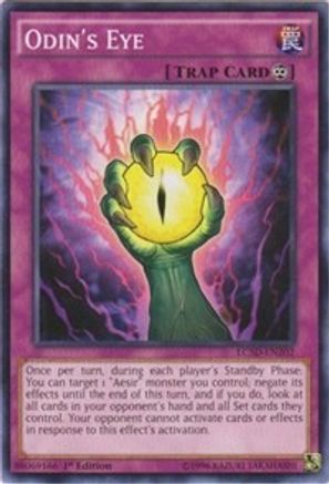 Odin's Eye (LC5D-EN202) - Legendary Collection 5D's 1st Edition - Premium Yugioh Single from Konami - Just $0.25! Shop now at Game Crave Tournament Store