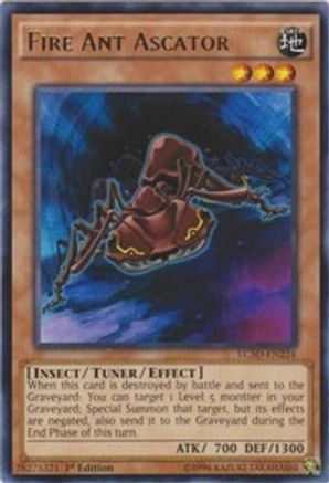 Fire Ant Ascator (LC5D-EN224) - Legendary Collection 5D's 1st Edition - Premium Yugioh Single from Konami - Just $0.71! Shop now at Game Crave Tournament Store