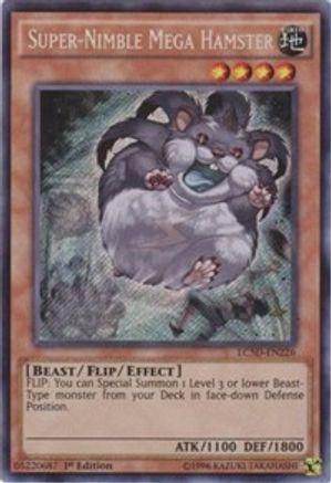Super-Nimble Mega Hamster (LC5D-EN226) - Legendary Collection 5D's 1st Edition - Premium Yugioh Single from Konami - Just $1.70! Shop now at Game Crave Tournament Store