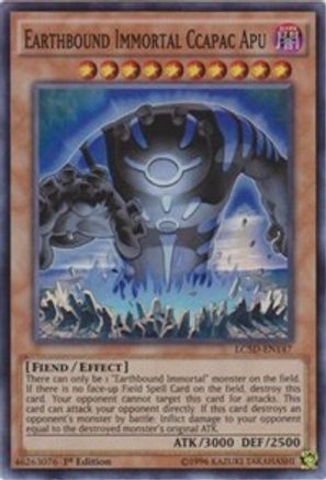 Earthbound Immortal Ccapac Apu (LC5D-EN147) - Legendary Collection 5D's 1st Edition - Premium Yugioh Single from Konami - Just $0.94! Shop now at Game Crave Tournament Store