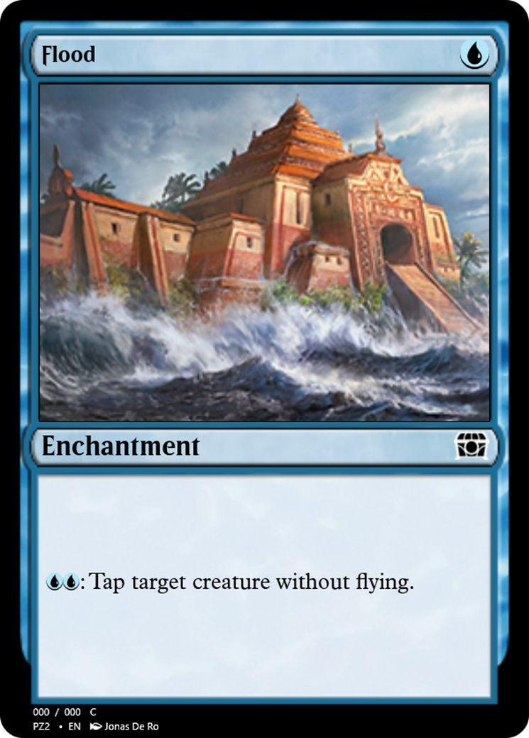 Flood (PZ2-65829) - Treasure Chest Foil - Premium MTG Single from Wizards of the Coast - Just $0! Shop now at Game Crave Tournament Store