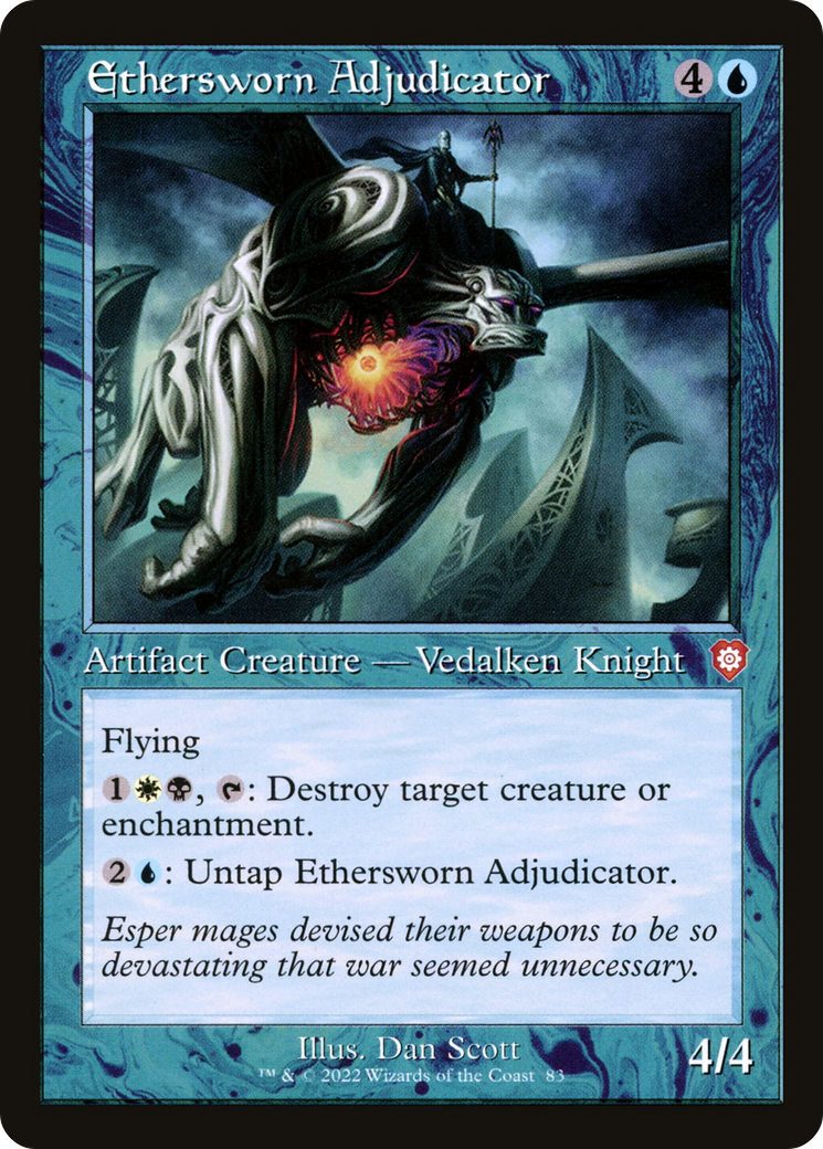Ethersworn Adjudicator (BRC-083) - The Brothers' War Commander - Premium MTG Single from Wizards of the Coast - Just $0.08! Shop now at Game Crave Tournament Store