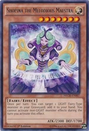 Shopina the Melodious Maestra (NECH-EN007) - The New Challengers Unlimited - Premium Yugioh Single from Konami - Just $1.58! Shop now at Game Crave Tournament Store