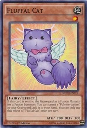 Fluffal Cat (NECH-EN019) - The New Challengers 1st Edition - Premium Yugioh Single from Konami - Just $0.26! Shop now at Game Crave Tournament Store