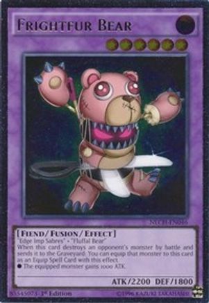 Frightfur Bear (UTR) (NECH-EN046) - The New Challengers Unlimited - Premium Yugioh Single from Konami - Just $2.51! Shop now at Game Crave Tournament Store