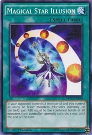 Magical Star Illusion (NECH-EN058) - The New Challengers Unlimited - Premium Yugioh Single from Konami - Just $0.25! Shop now at Game Crave Tournament Store