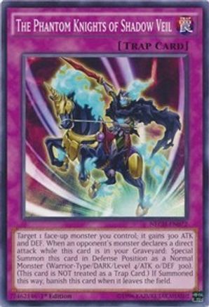 The Phantom Knights of Shadow Veil (NECH-EN072) - The New Challengers 1st Edition - Premium Yugioh Single from Konami - Just $0.25! Shop now at Game Crave Tournament Store