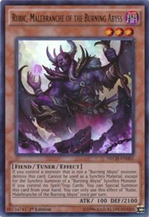 Rubic, Malebranche of the Burning Abyss (NECH-EN082) - The New Challengers Unlimited - Premium Yugioh Single from Konami - Just $1.12! Shop now at Game Crave Tournament Store
