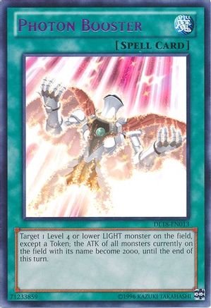 Photon Booster (Purple) (DL18-EN013) - Duelist League Promo Unlimited - Premium Yugioh Single from Konami - Just $0.98! Shop now at Game Crave Tournament Store