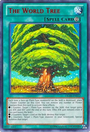 The World Tree (Red) (DL18-EN012) - Duelist League Promo Unlimited - Premium Yugioh Single from Konami - Just $4.24! Shop now at Game Crave Tournament Store