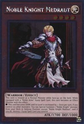 Noble Knight Medraut (NKRT-EN006) - Noble Knights of the Round Table Box Set Limited - Premium Yugioh Single from Konami - Just $0.66! Shop now at Game Crave Tournament Store