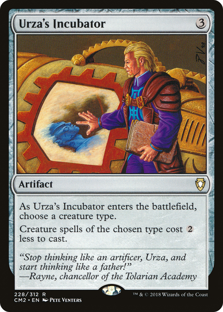 Urza's Incubator (CM2-228) - Commander Anthology Volume II - Premium MTG Single from Wizards of the Coast - Just $8.02! Shop now at Game Crave Tournament Store