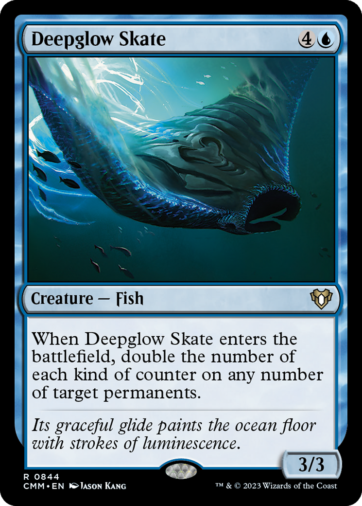 Deepglow Skate (CMM-844) - Commander Masters - Premium MTG Single from Wizards of the Coast - Just $0.38! Shop now at Game Crave Tournament Store