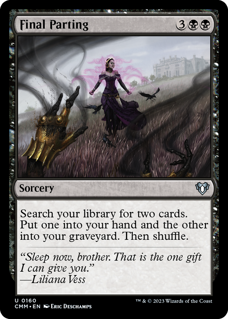 Final Parting (CMM-160) - Commander Masters - Premium MTG Single from Wizards of the Coast - Just $0.08! Shop now at Game Crave Tournament Store