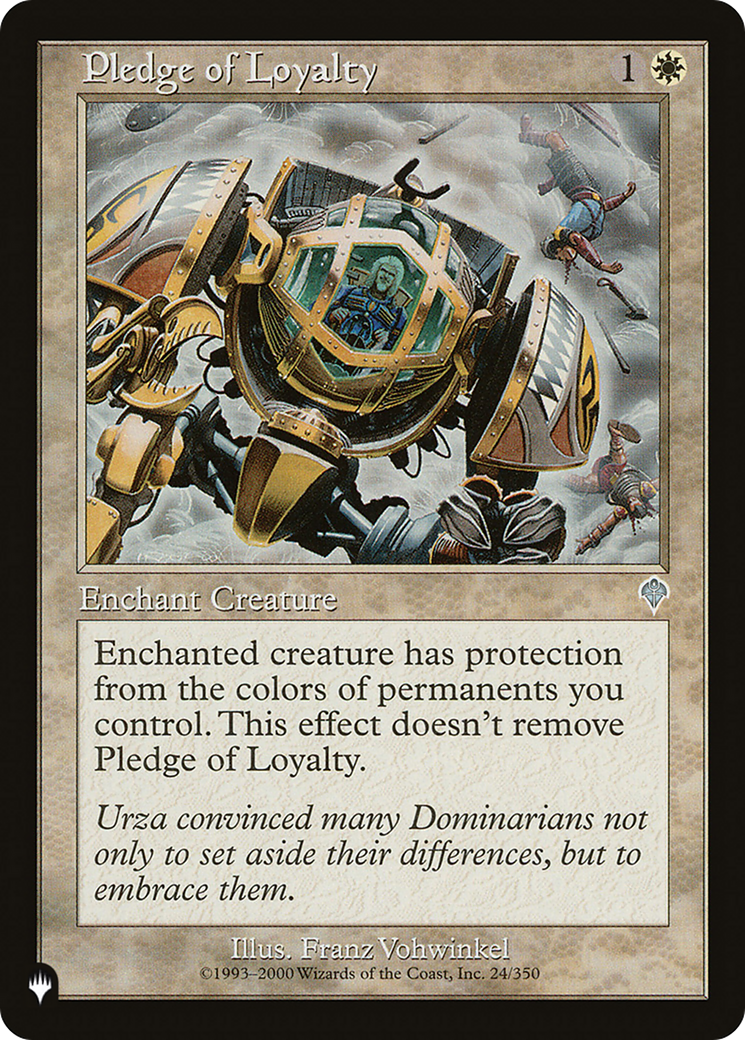 Pledge of Loyalty (PLIST-898) - The List - Premium MTG Single from Wizards of the Coast - Just $0.08! Shop now at Game Crave Tournament Store