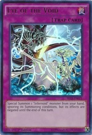 Eye of the Void (SECE-EN071) - Secrets of Eternity 1st Edition - Premium Yugioh Single from Konami - Just $0.31! Shop now at Game Crave Tournament Store