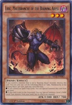 Libic, Malebranche of the Burning Abyss (SECE-EN083) - Secrets of Eternity Unlimited - Premium Yugioh Single from Konami - Just $0.33! Shop now at Game Crave Tournament Store