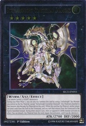 Stellarknight Constellar Diamond (UTR) (SECE-EN051) - Secrets of Eternity Unlimited - Premium Yugioh Single from Konami - Just $2.01! Shop now at Game Crave Tournament Store