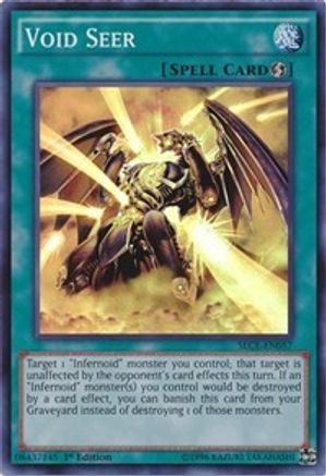 Void Seer (SECE-EN057) - Secrets of Eternity 1st Edition - Premium Yugioh Single from Konami - Just $0.87! Shop now at Game Crave Tournament Store