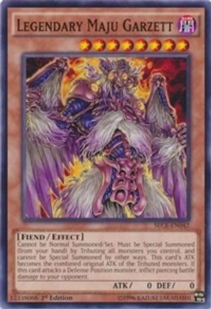 Legendary Maju Garzett (SECE-EN042) - Secrets of Eternity 1st Edition - Premium Yugioh Single from Konami - Just $0.25! Shop now at Game Crave Tournament Store