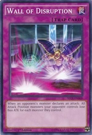 Wall of Disruption (SECE-EN068) - Secrets of Eternity 1st Edition - Premium Yugioh Single from Konami - Just $0.08! Shop now at Game Crave Tournament Store