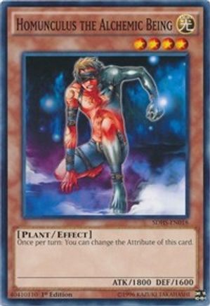 Homunculus the Alchemic Being (SDHS-EN018) - Structure Deck: HERO Strike 1st Edition - Premium Yugioh Single from Konami - Just $0.25! Shop now at Game Crave Tournament Store