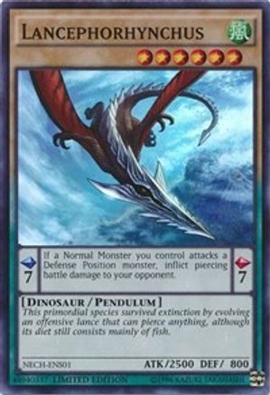 Lancephorhynchus (SE) (NECH-ENS01) - The New Challengers Limited - Premium Yugioh Single from Konami - Just $0.46! Shop now at Game Crave Tournament Store