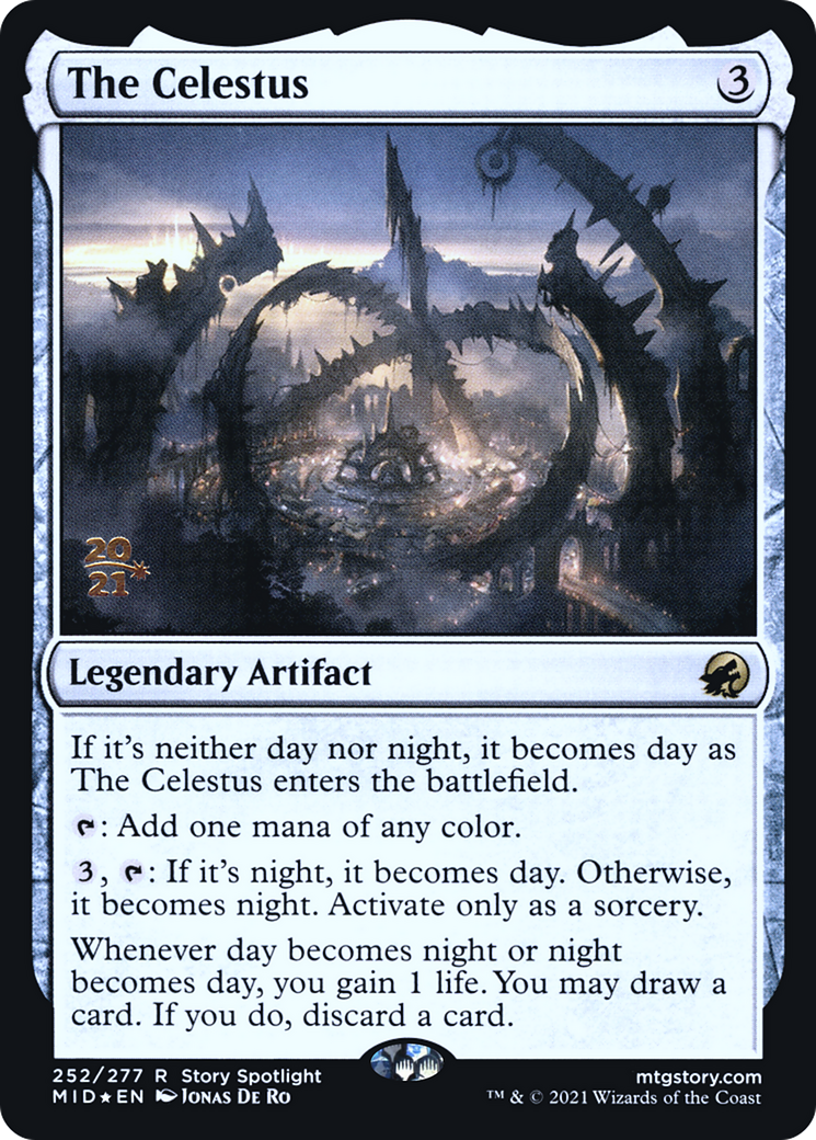 The Celestus (PMID-252S) - Innistrad: Midnight Hunt Promos Foil - Premium MTG Single from Wizards of the Coast - Just $0.40! Shop now at Game Crave Tournament Store