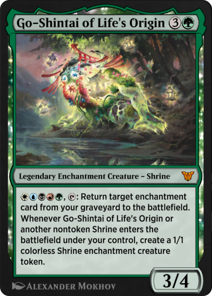 Go-Shintai of Life's Origin (HA6-006) - Historic Anthology 6 - Premium MTG Single from Wizards of the Coast - Just $0! Shop now at Game Crave Tournament Store
