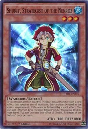 Shurit, Strategist of the Nekroz (THSF-EN010) - The Secret Forces 1st Edition - Premium Yugioh Single from Konami - Just $0.26! Shop now at Game Crave Tournament Store