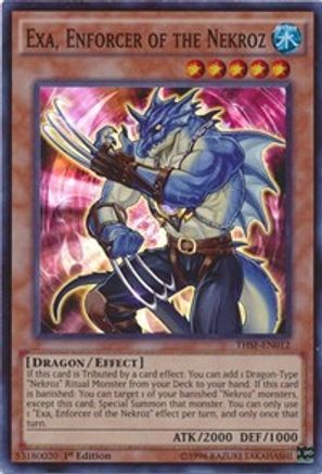 Exa, Enforcer of the Nekroz (THSF-EN012) - The Secret Forces Unlimited - Premium Yugioh Single from Konami - Just $0.31! Shop now at Game Crave Tournament Store