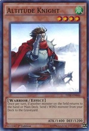 Altitude Knight (THSF-EN046) - The Secret Forces Unlimited - Premium Yugioh Single from Konami - Just $0.08! Shop now at Game Crave Tournament Store