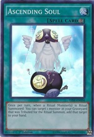 Ascending Soul (THSF-EN054) - The Secret Forces 1st Edition - Premium Yugioh Single from Konami - Just $0.08! Shop now at Game Crave Tournament Store