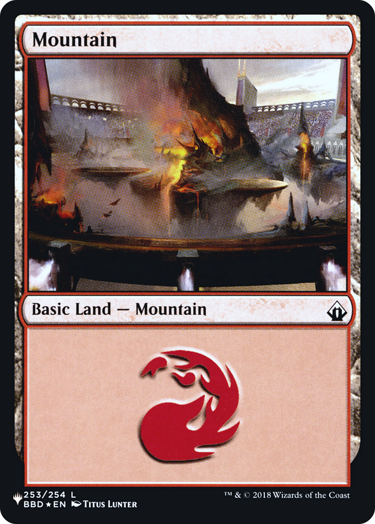 Mountain (PHED-082) - Heads I Win, Tails You Lose Foil - Premium MTG Single from Wizards of the Coast - Just $0.25! Shop now at Game Crave Tournament Store