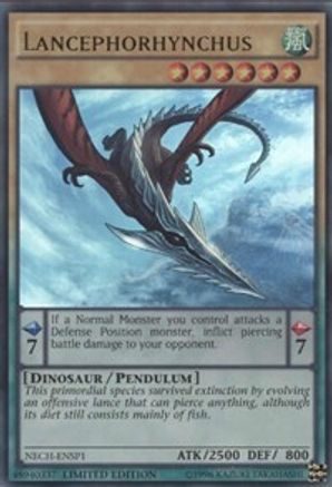 Lancephorhynchus (NECH-ENSP1) (NECH-ENSP1) - The New Challengers Limited - Premium Yugioh Single from Konami - Just $0.14! Shop now at Game Crave Tournament Store
