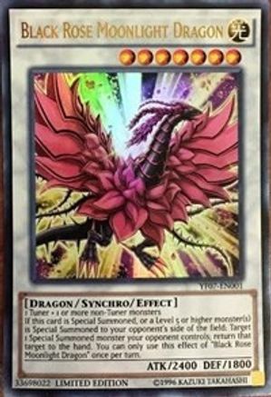 Black Rose Moonlight Dragon (YF07-EN001) - Yu-Gi-Oh! 5D's Manga Promotional Cards Limited - Premium Yugioh Single from Konami - Just $6.93! Shop now at Game Crave Tournament Store