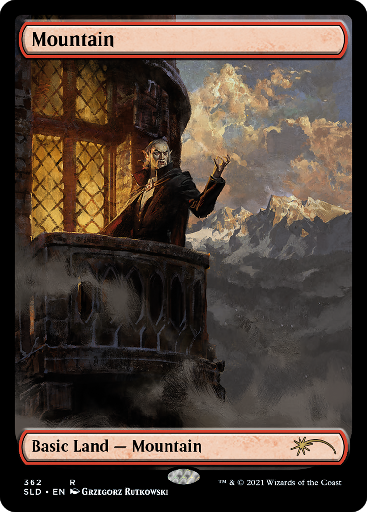 Mountain (SLD-362) - Secret Lair Drop Foil - Premium MTG Single from Wizards of the Coast - Just $4.84! Shop now at Game Crave Tournament Store